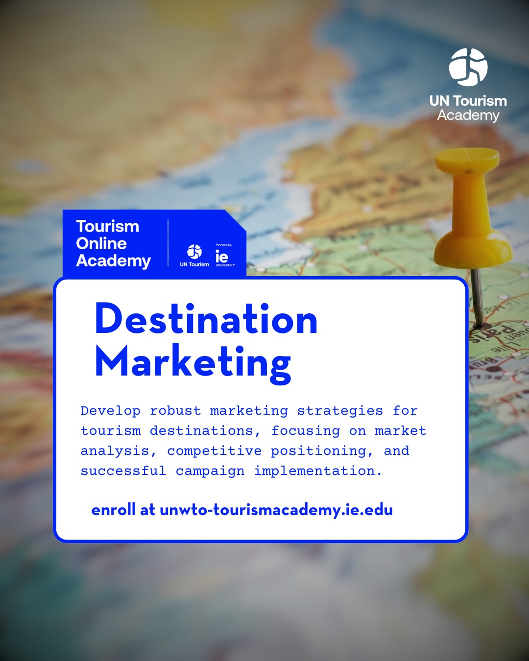 UNWTO - 📍 Destination Marketing: From Strategy to Results Learn how to ...