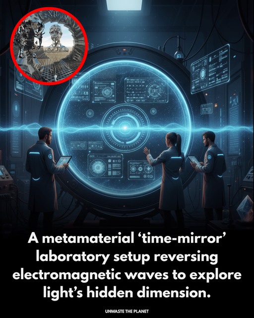 Unwaste - Scientists have confirmed that “time mirrors” are real ...