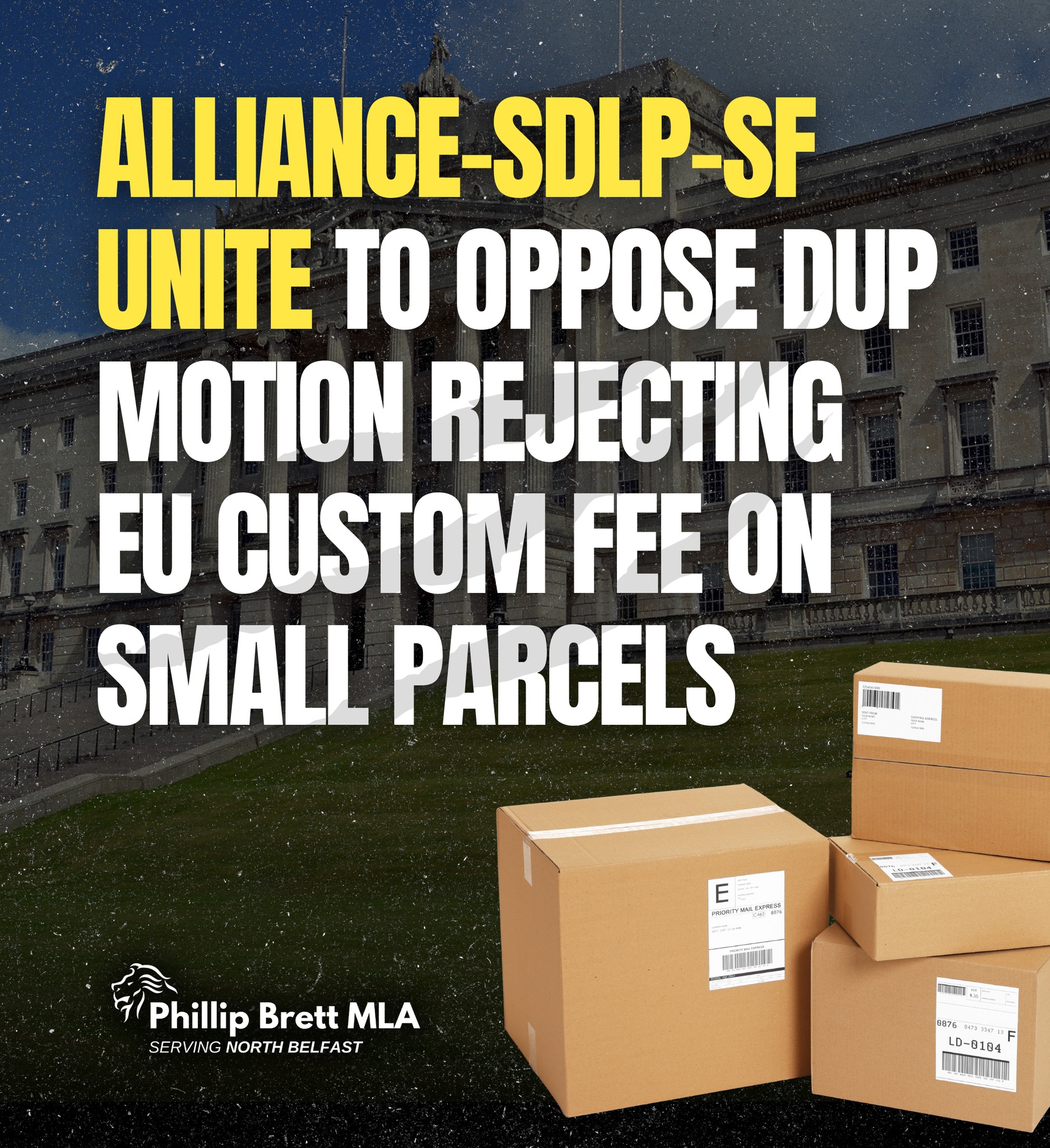 Phillip - 🚨 DUP proposal to protect local customers and businesses ...