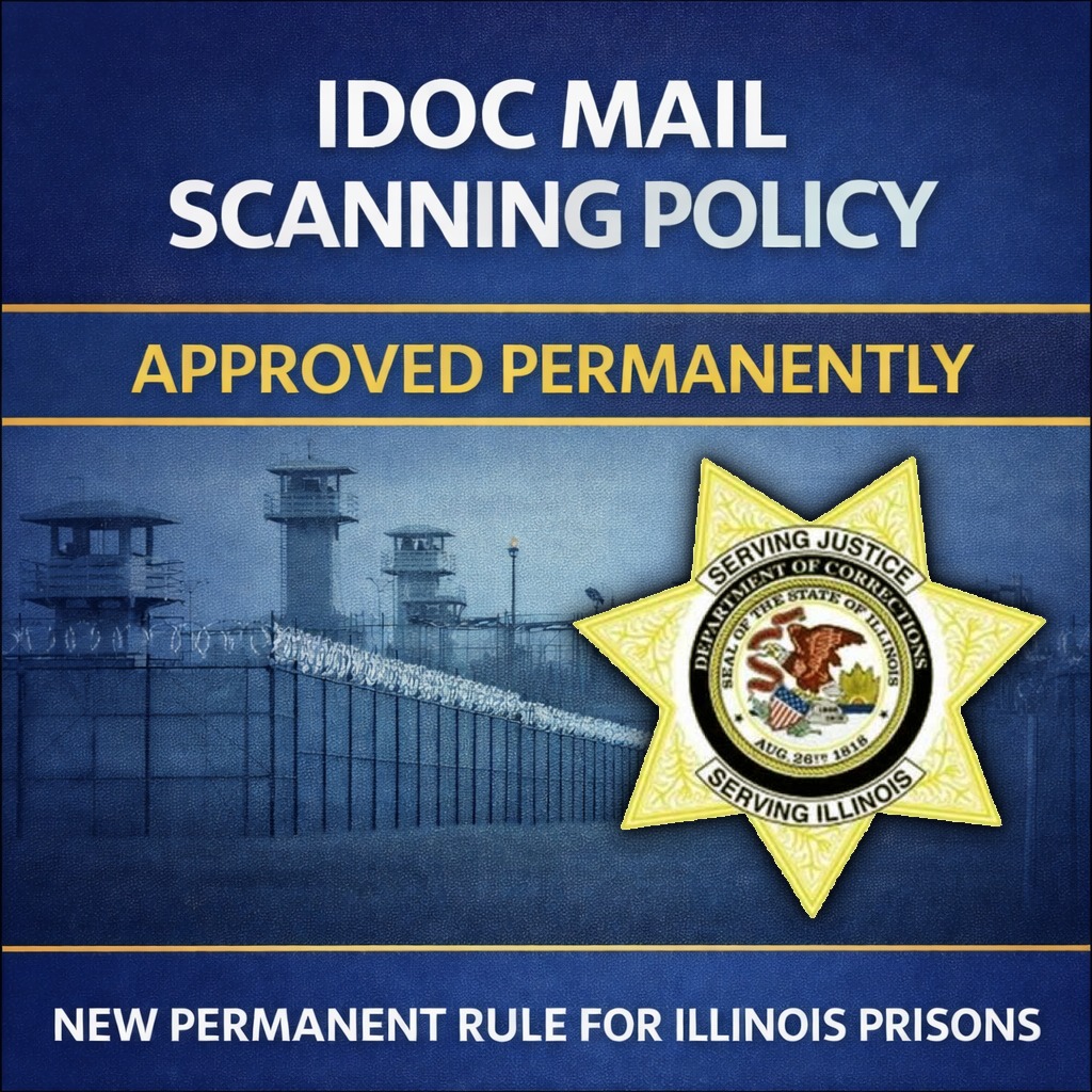 Lawrence - PERMANENT IDOC MAIL SCANNING RULE CLEARS LEGISLATIVE ...