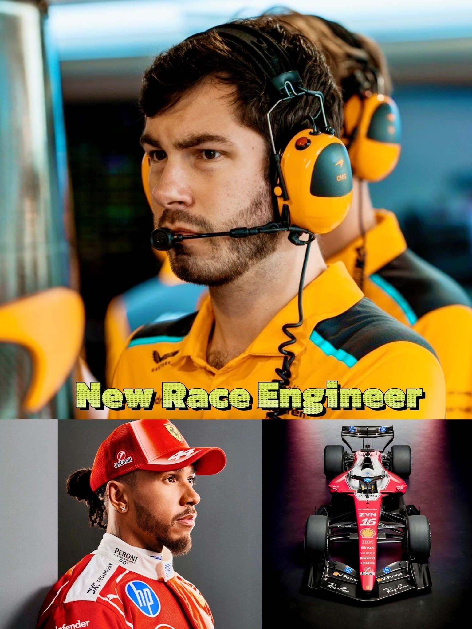 F1sports247 - 🚨 | BREAKING! Lewis Hamilton’s new race engineer could ...