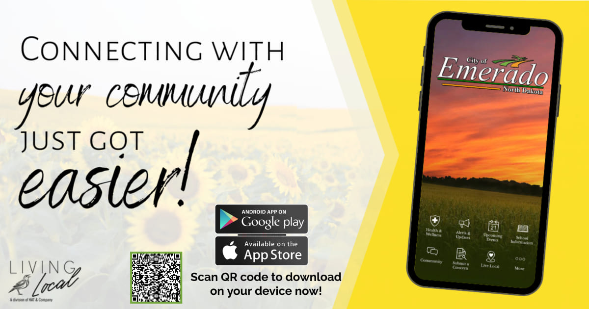 City of Emerado - Everyone has an app. Now, so do we!...