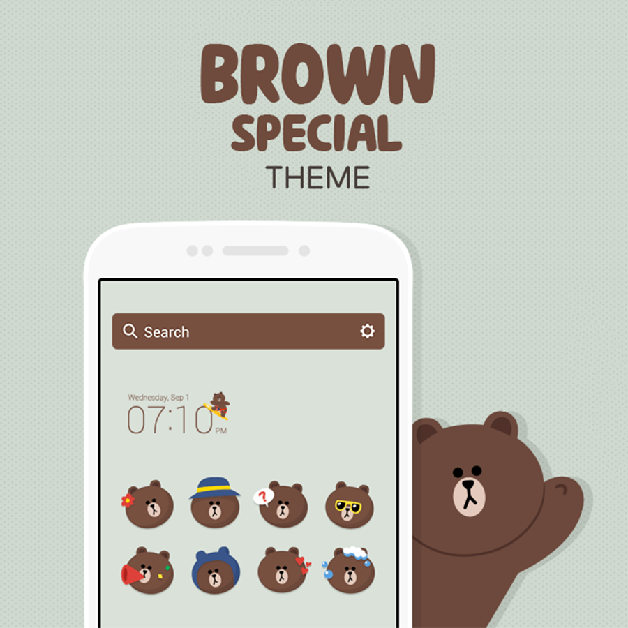 LINE Launcher - New LINE Friends themes are here! Let your...