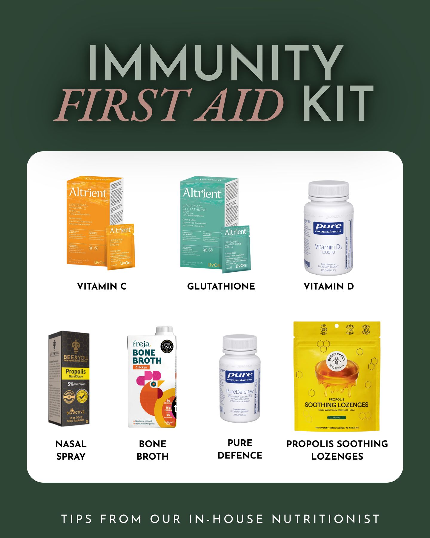 Feeling a little run down? 🤧 As the in-house nutritionist for @xclubuk, these are my go-to immune staples