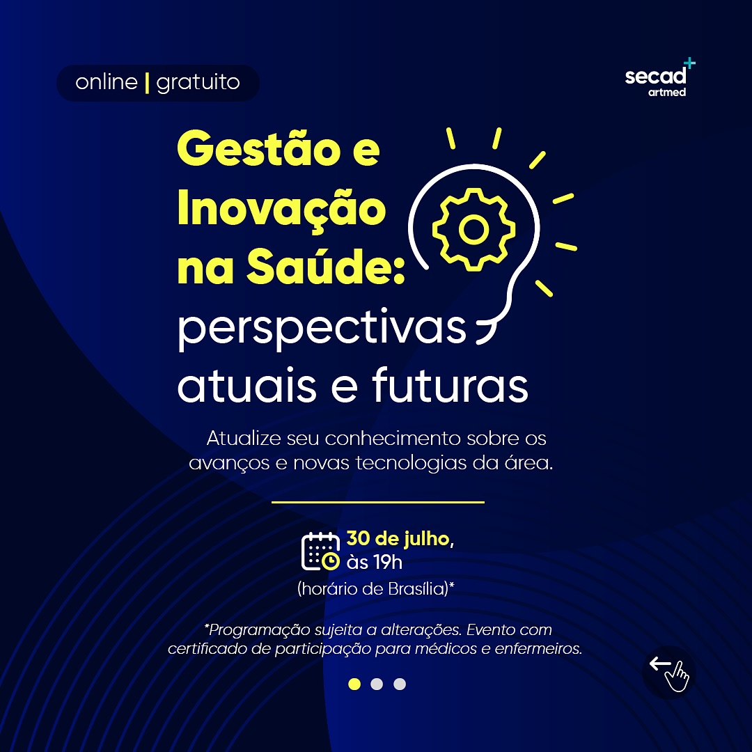 Secad - ️ É hora de você se atualizar em Gestão e... | Facebook