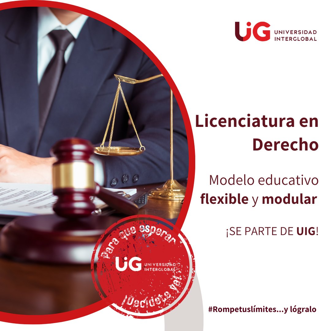 ⚖️Desata el potencial de la... - Universidad Interglobal CDMX