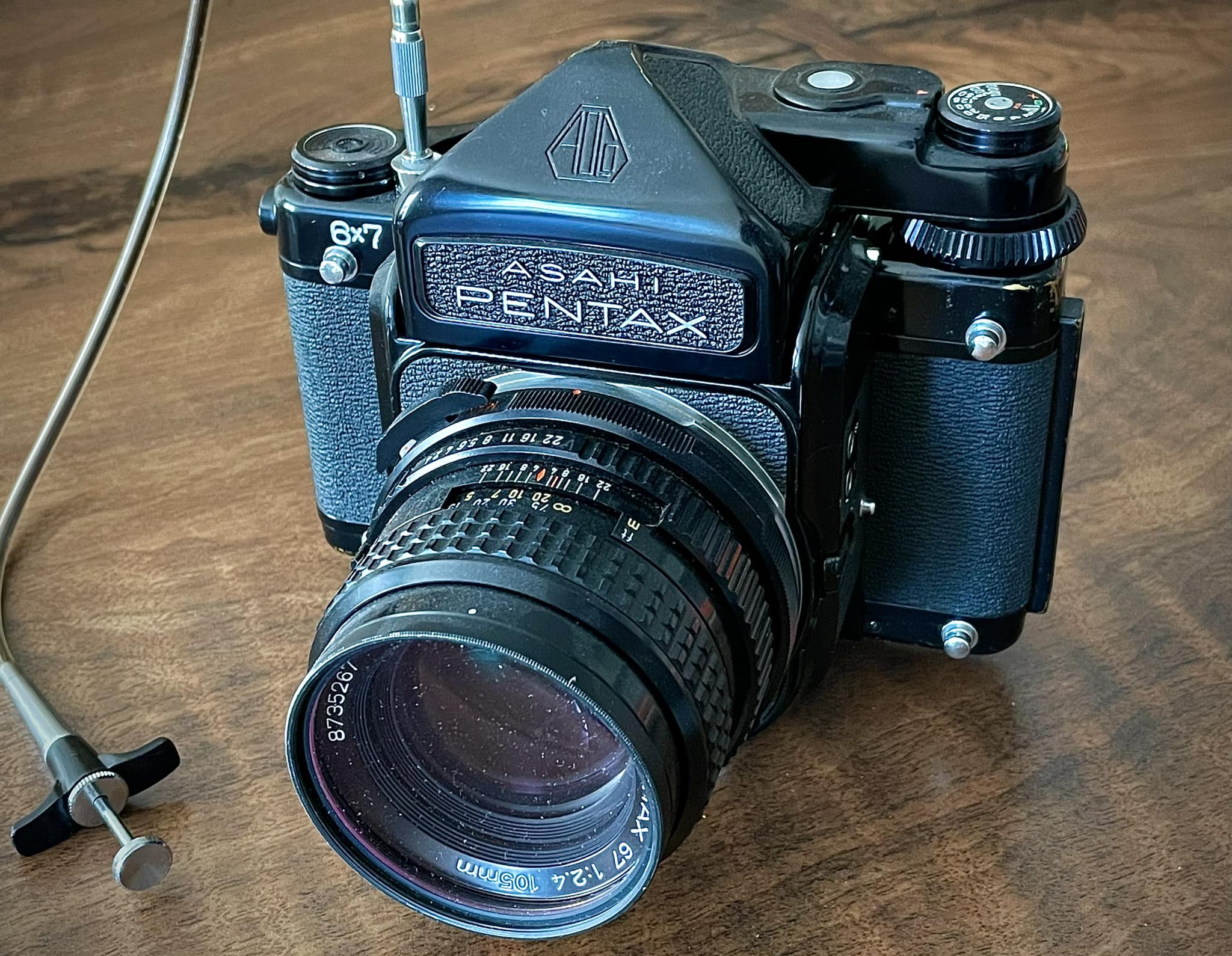 What's the earliest Pentax 6x7 model?