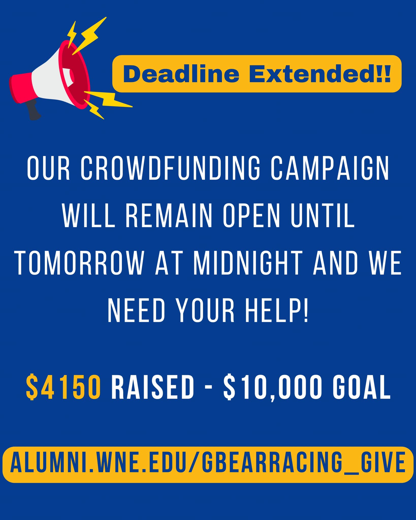 Show your support today by... - Golden Bear Racing - Baja SAE