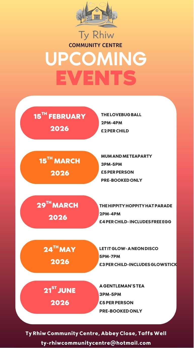 Ty Rhiw Community Centre | Taff's Well