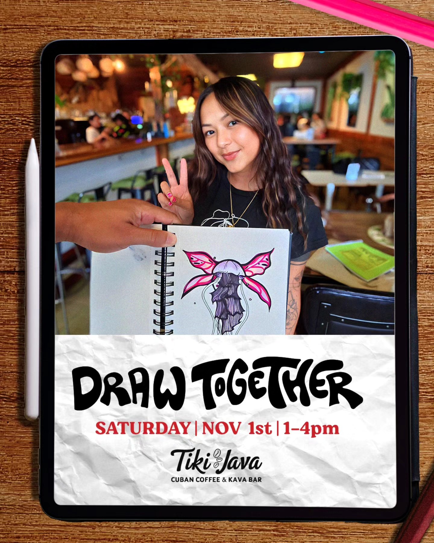🧋🍵🍩 Artists, we can’t wait to get... - Draw Together Jax | Facebook