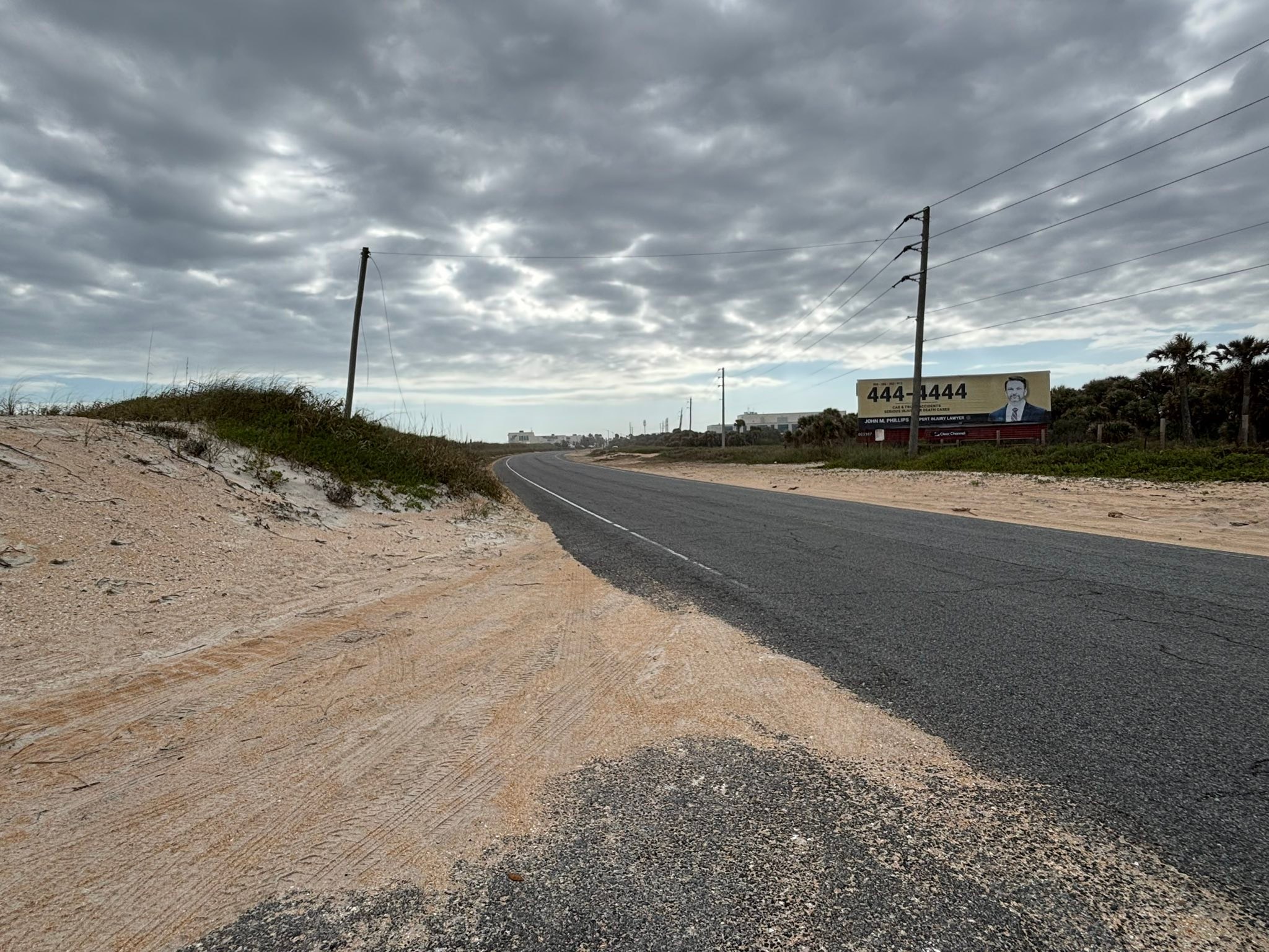 East - This’d be the north side of the historic inlet The one we ...