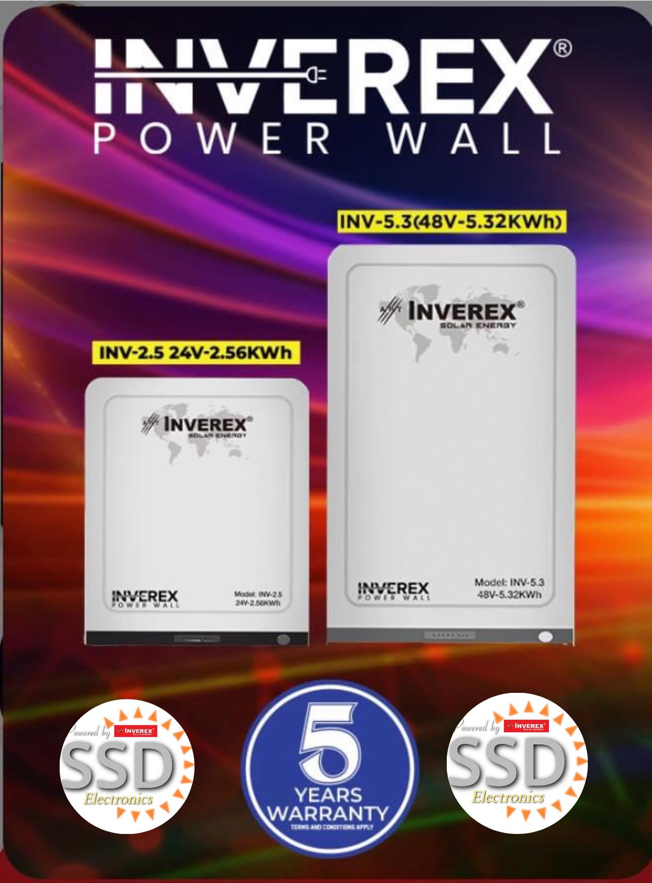 Inverex power wall Lithuim battery... - SSD SOLAR Sukkur | Facebook