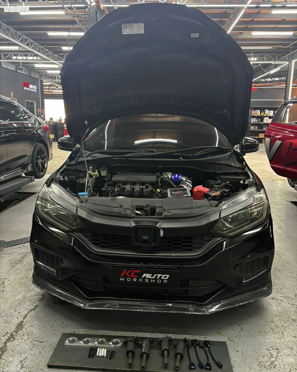Honda City gm6 upgrade k20 plug coil... - KC Auto Workshop