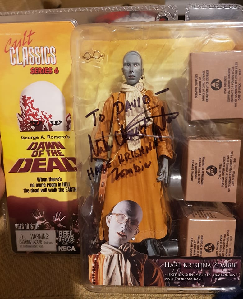 Hare Krishna zombie in Dawn of the Dead