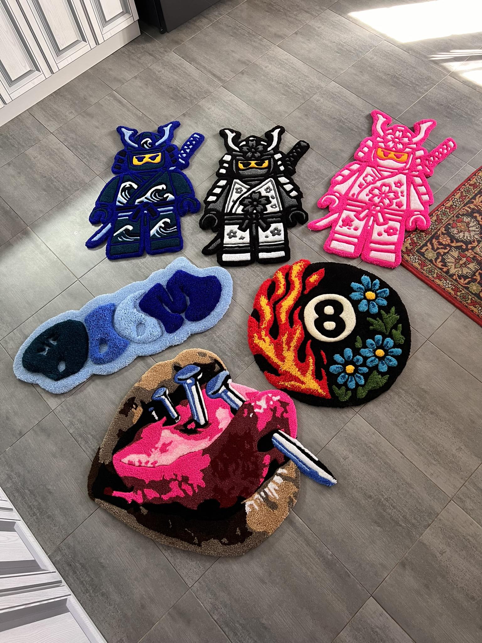 Duo rug - Monster Inc + Boo 👁️🚪 Keyboard rug inspirado en... | Facebook