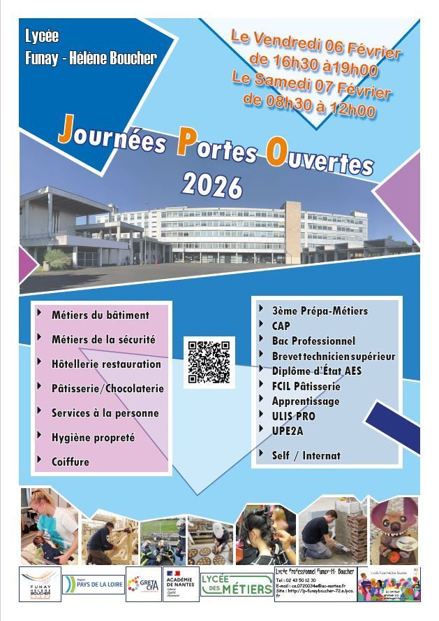 École Hôteliere du Mans Lycée Funay-Hélène-Boucher | Le Mans