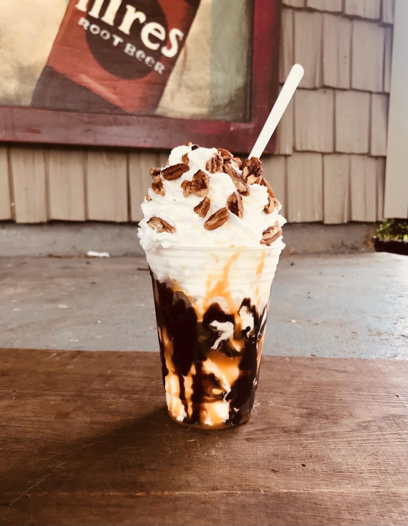 Rip - The turtle sundae is our creamy vanilla soft-serve layered with ...