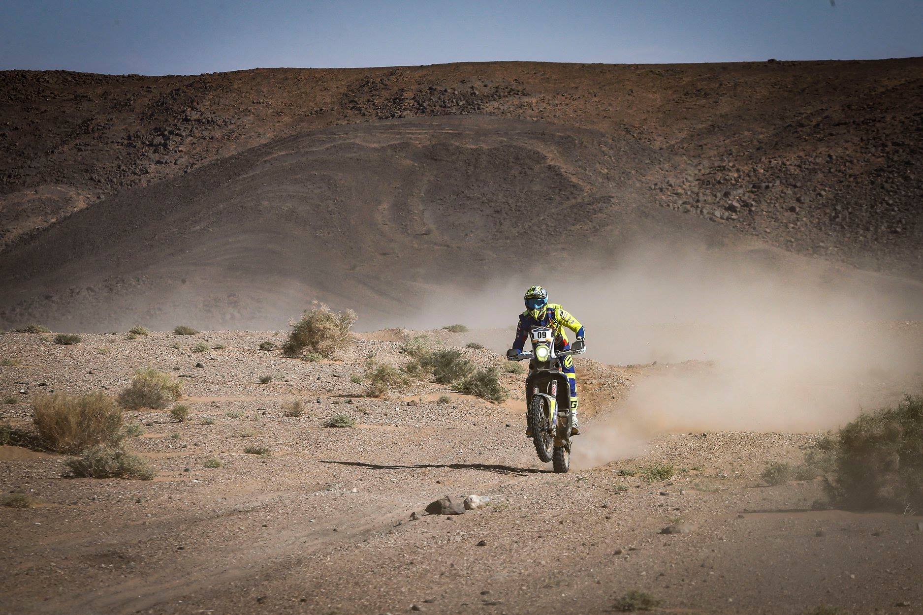 TVS Racing - The Penultimate stage of the Merzouga rally...
