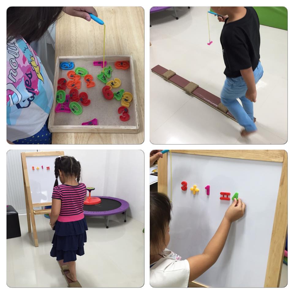 กิจกรรมตกปลา(ตัวเลข) Fishing game (paperclip and magnets) ฝึกบวกเลข ...