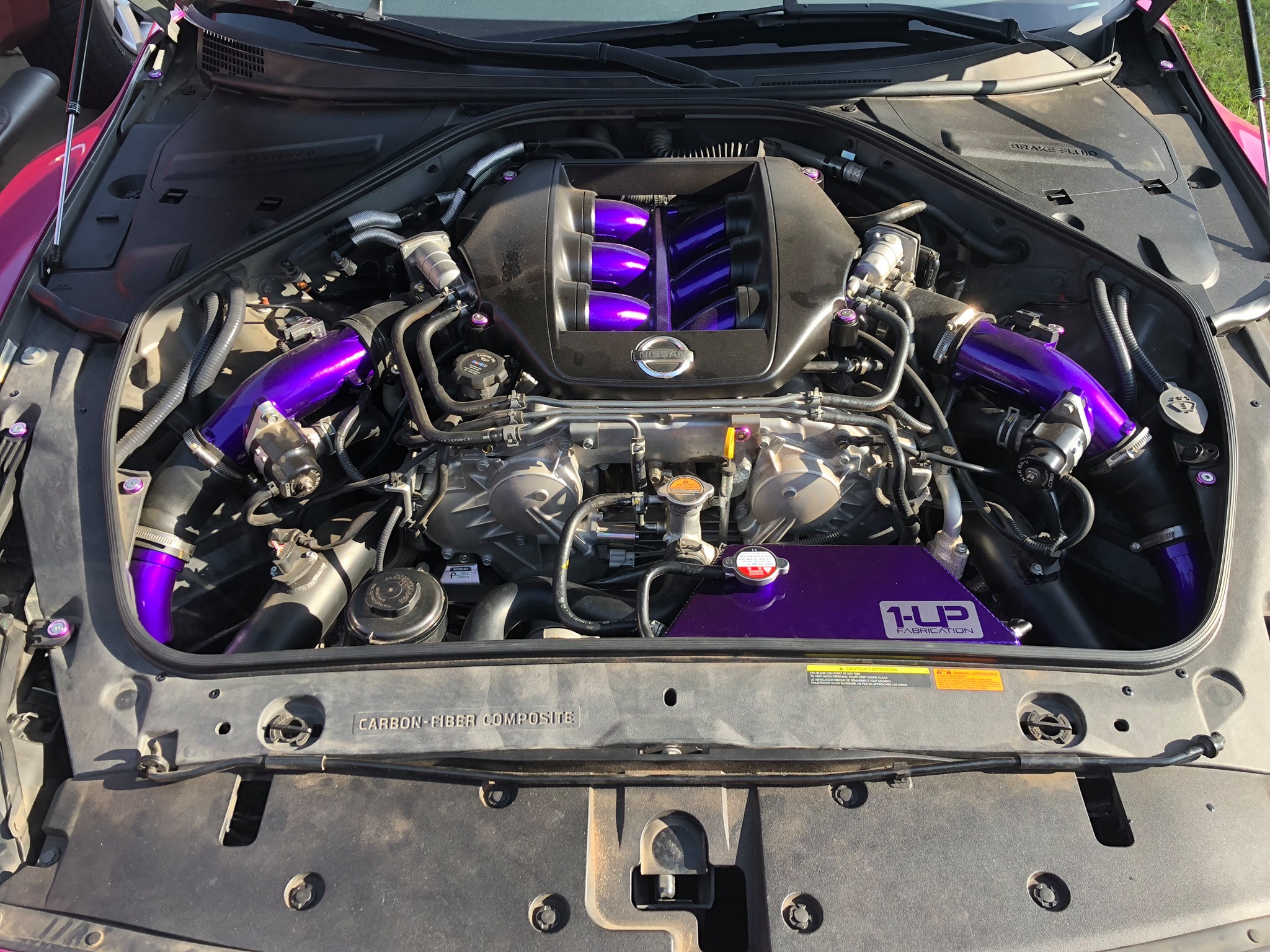 The final install pics of the r35 gtr... - 1-Up Fabrication
