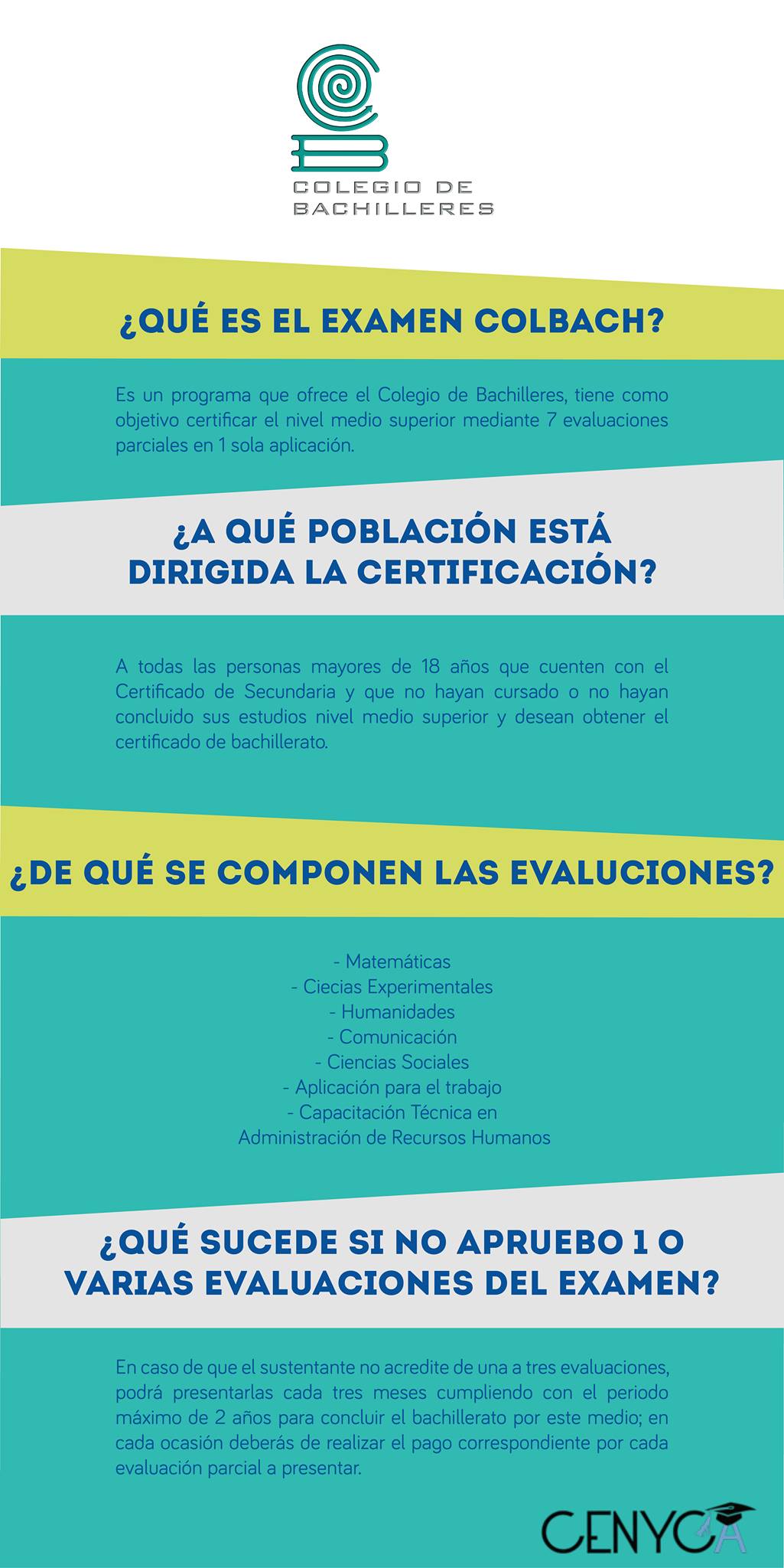 CENYCA - 👩‍🎓👨‍🎓El examen COLBACH te ayuda a acreditar tu...