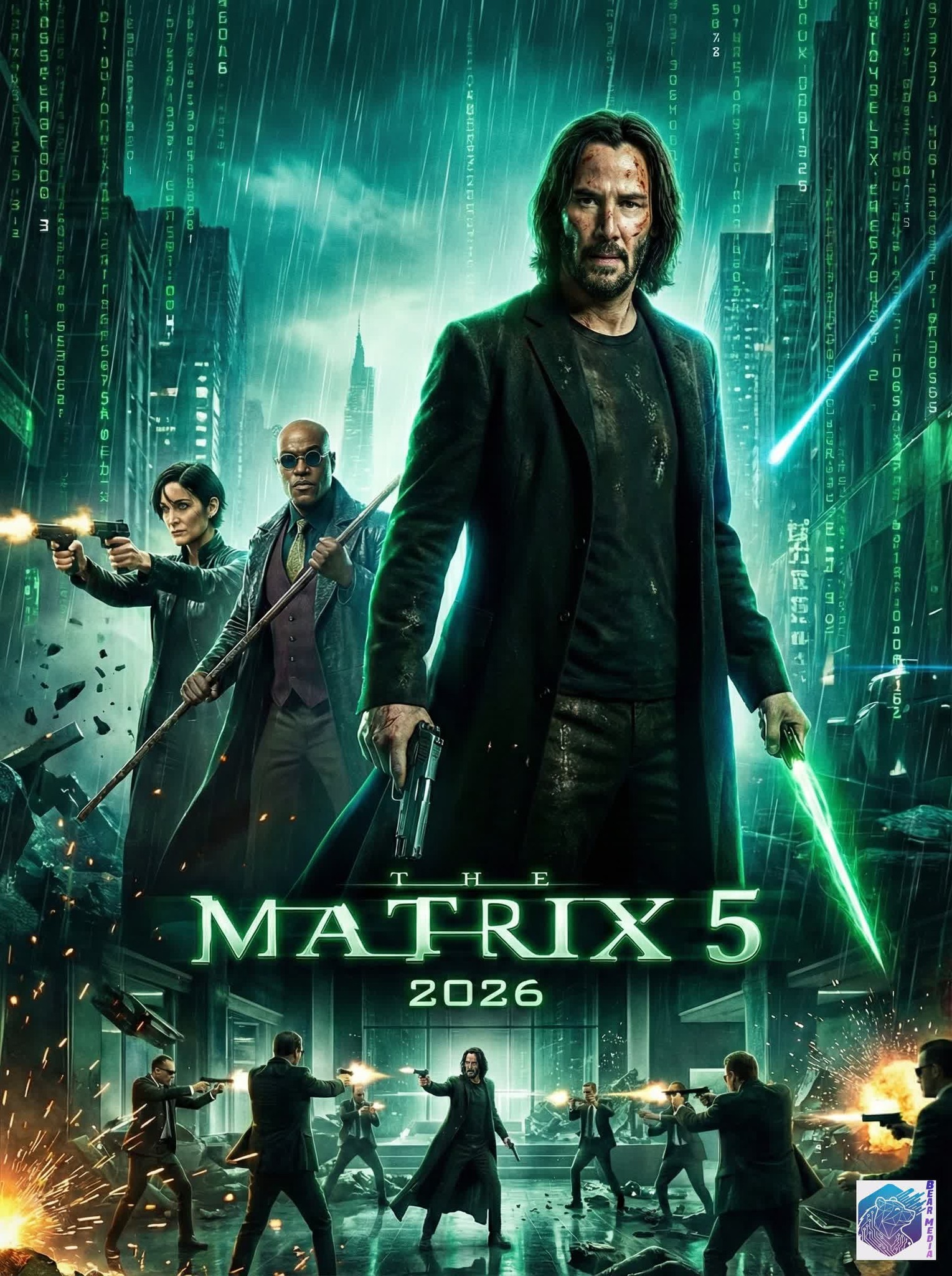 Movie - 🎬 THE MATRIX 5 (2026) - Official Teaser Trailer Starring: Keanu ...
