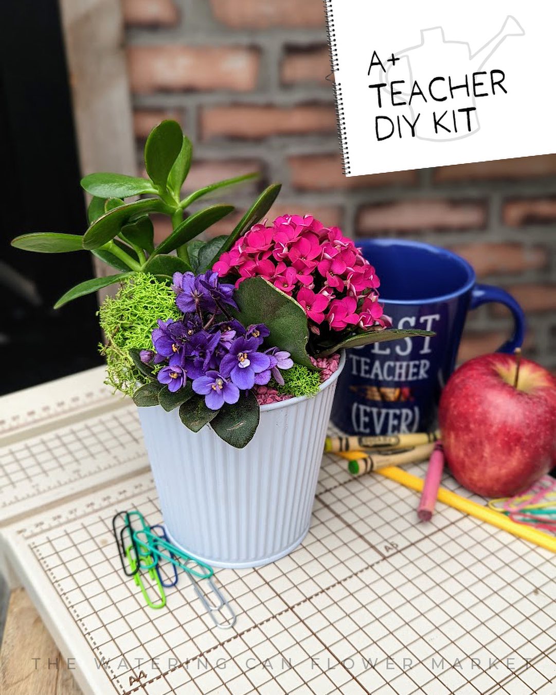 🍎 As the school year... - The Watering Can Flower Market | Facebook