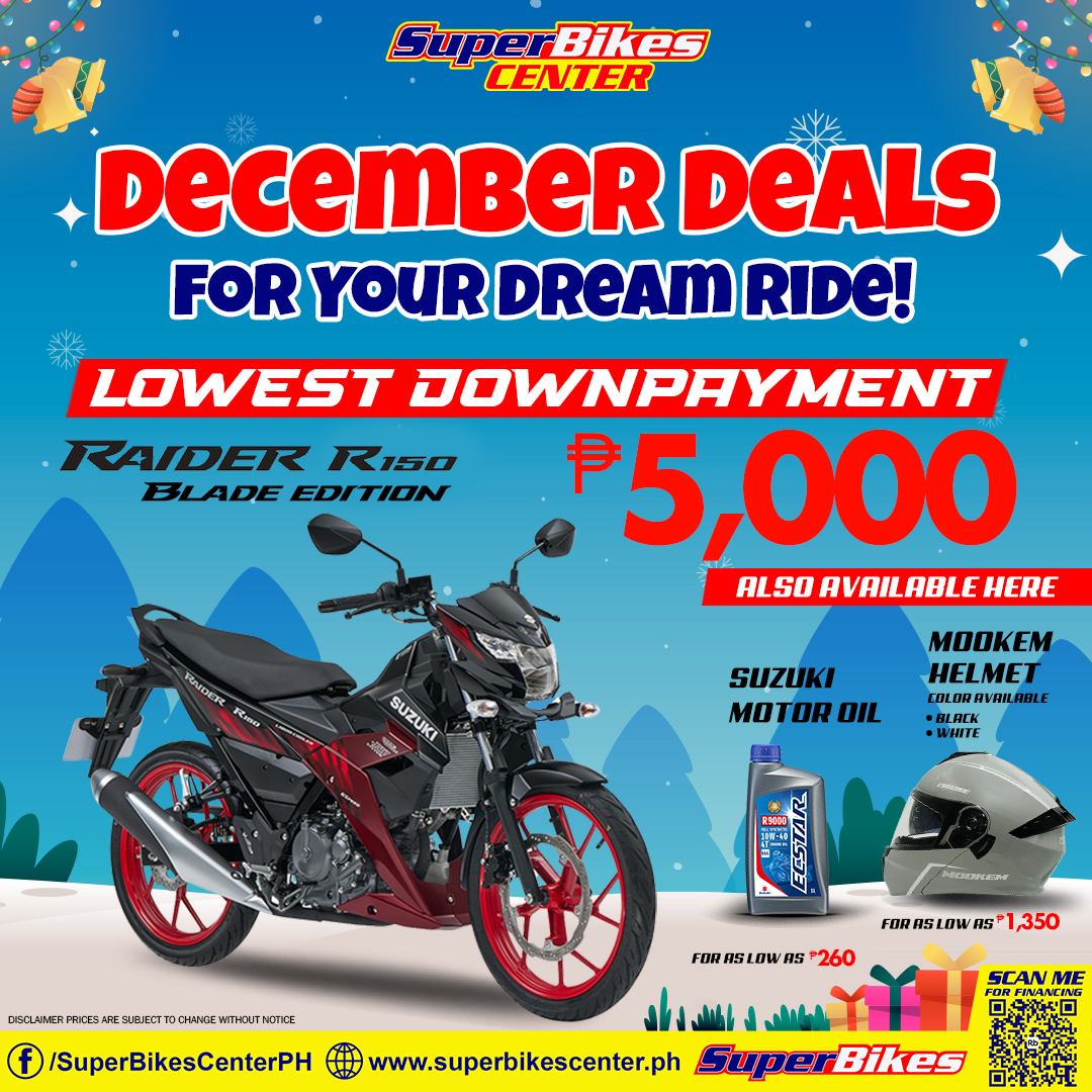 SuperBikes - The All-New Suzuki Raider R150 Blade Edition is here ...
