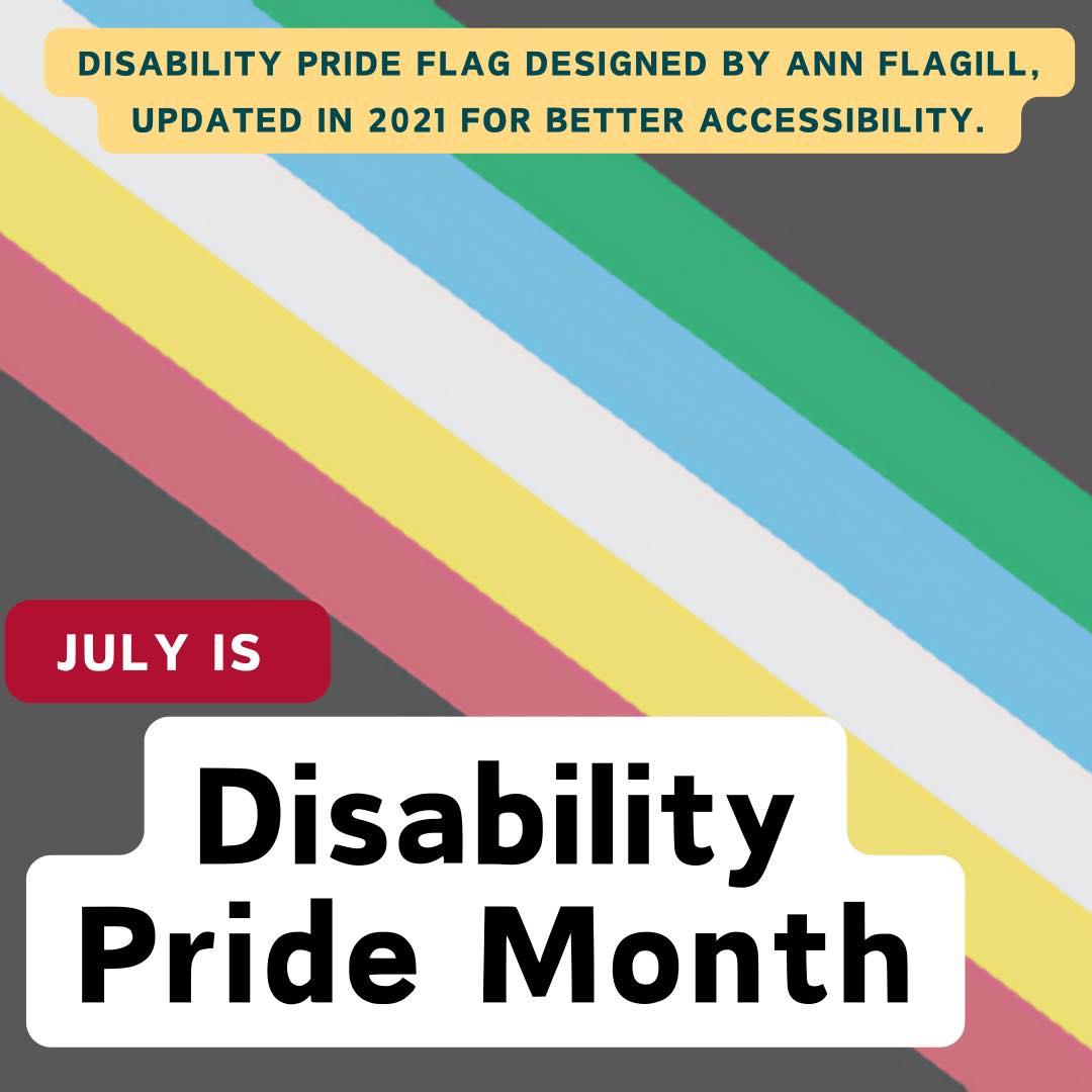 It’s Disability Pride Month! We... - Disability Rights Iowa | Facebook