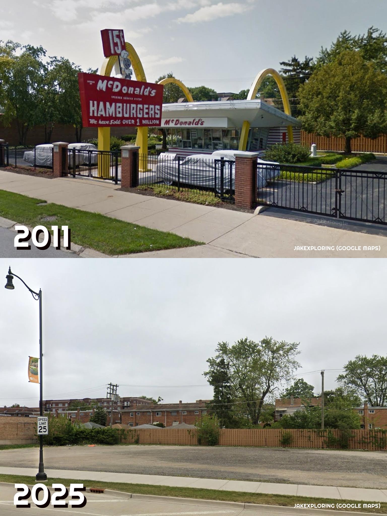 I lived - This Histoic McDonald’s is now only a Memory… The McDonald’s ...