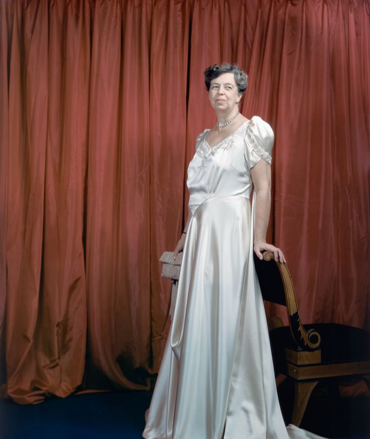eleanor roosevelt blue dress Roosevelt's revolutionary fashion choices pattern:Solid