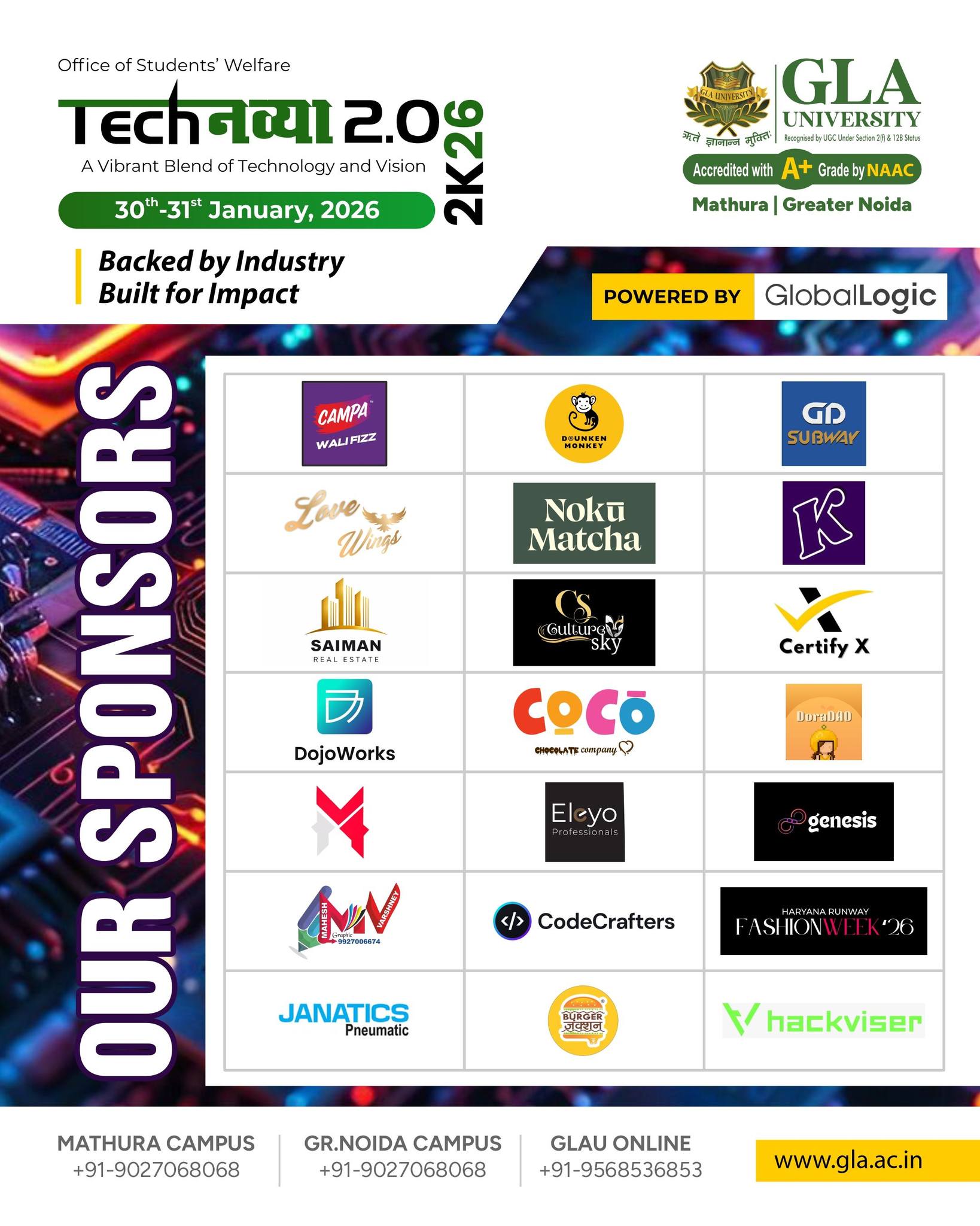GLA University - The countdown to TechNavya 2.0 has begun,... | Facebook