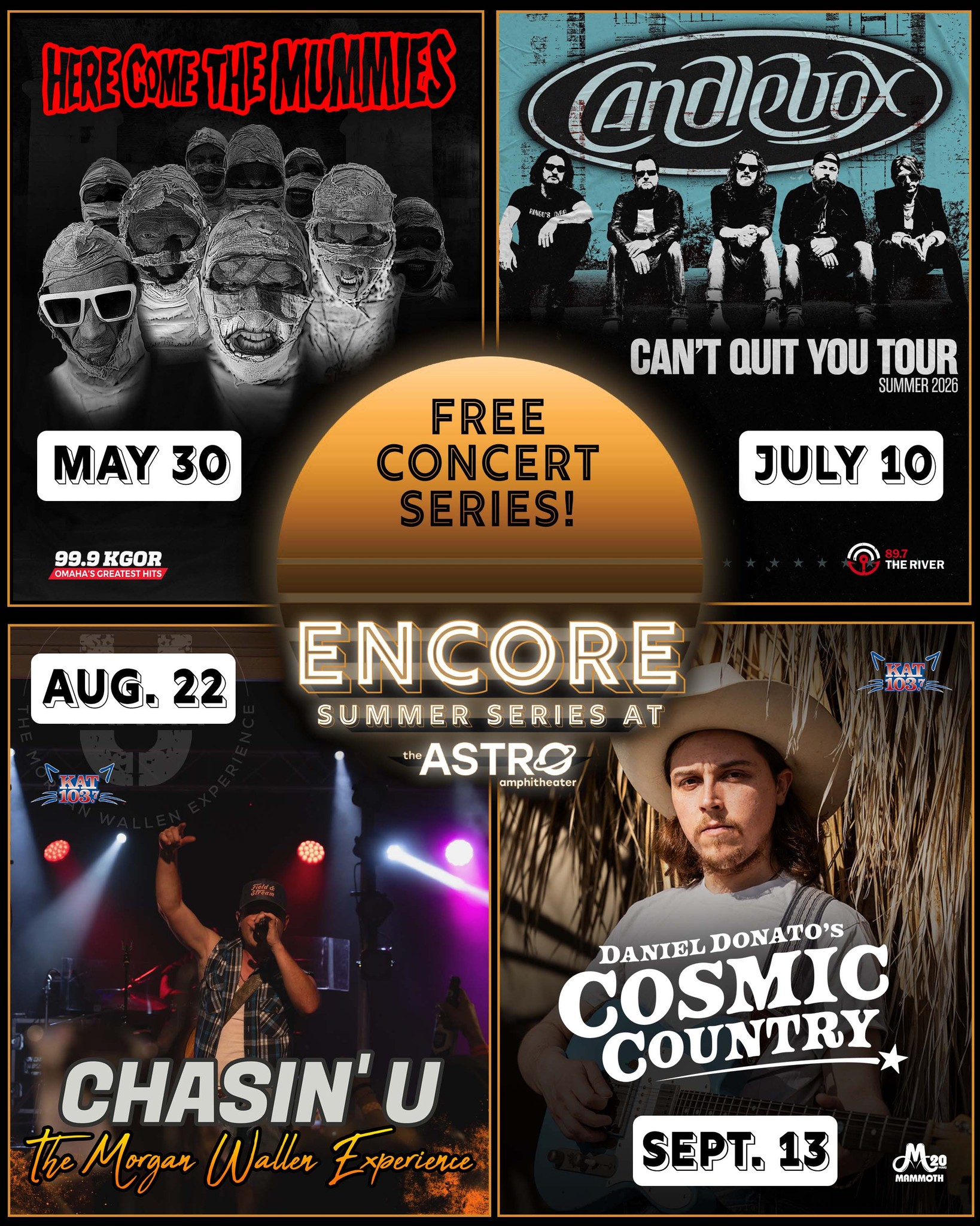NEW SHOW ANNOUNCEMENTS! ? Introducing the Encore Summer Series 