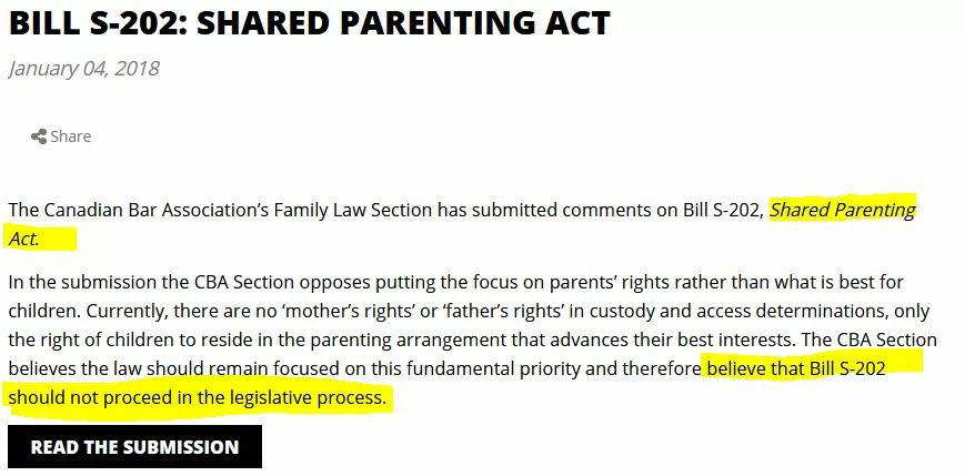 Here is how The Canadian... - Fathers Rights Alberta Canada