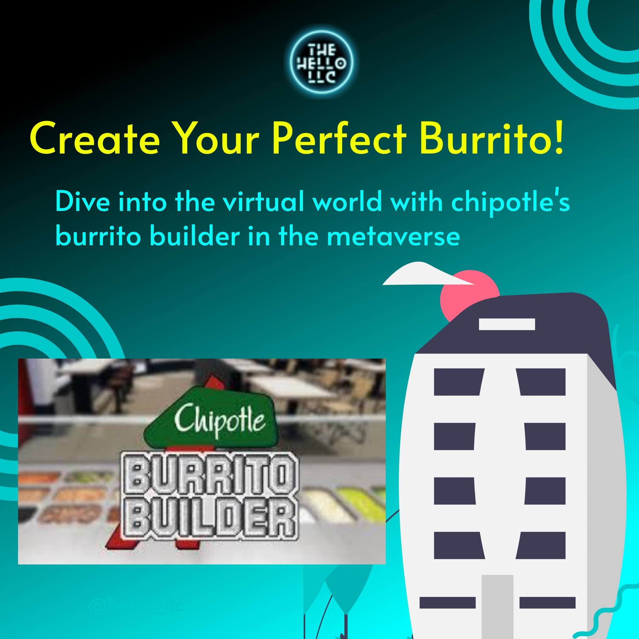 HELLO LLC - 🌯 Dive into the Future with Chipotle’s Burrito... | Facebook