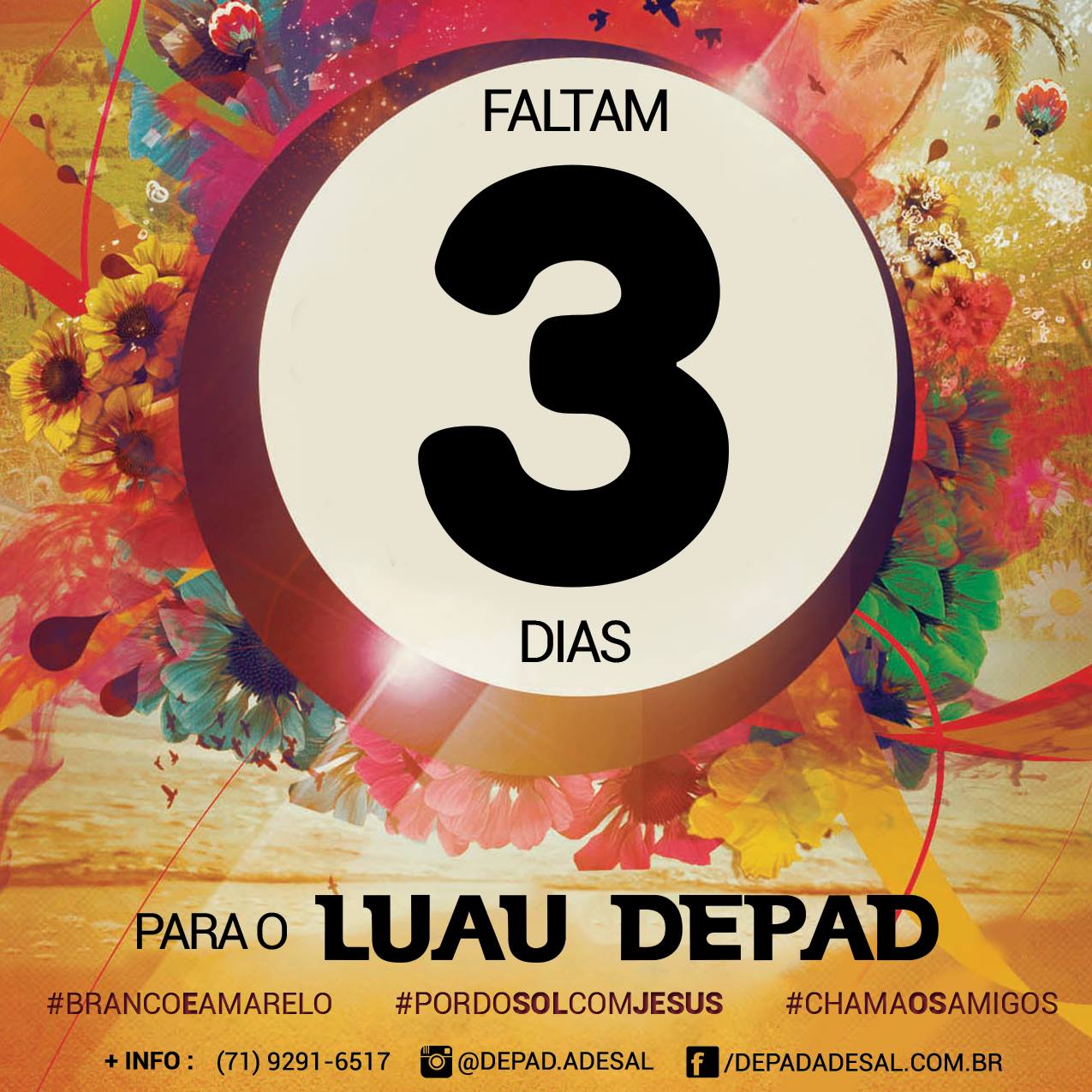 DEPAD - Luau Depad no dia 31/01 às 17:30h no Farol da Barra, venha ...