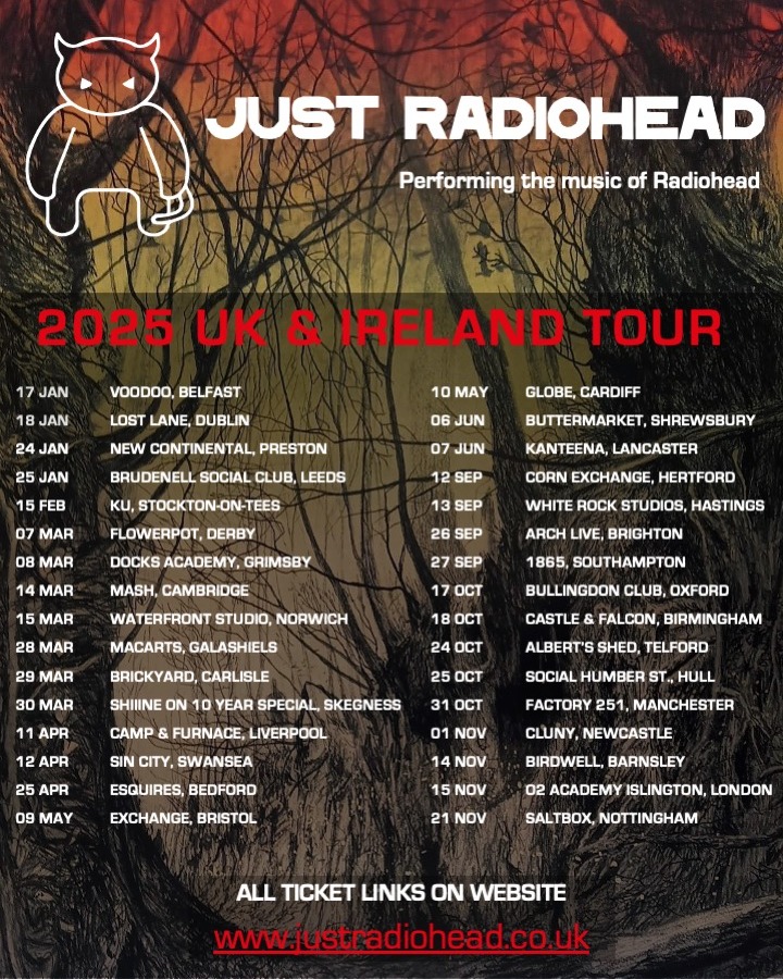 Behind the scenes of Radiohead's 2025 European tour