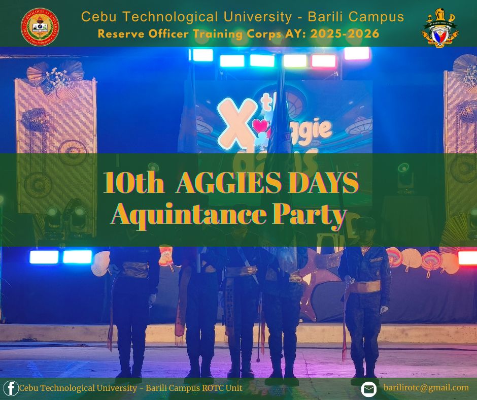 Cebu Technological University- Barili Campus ROTC Unit | Barili
