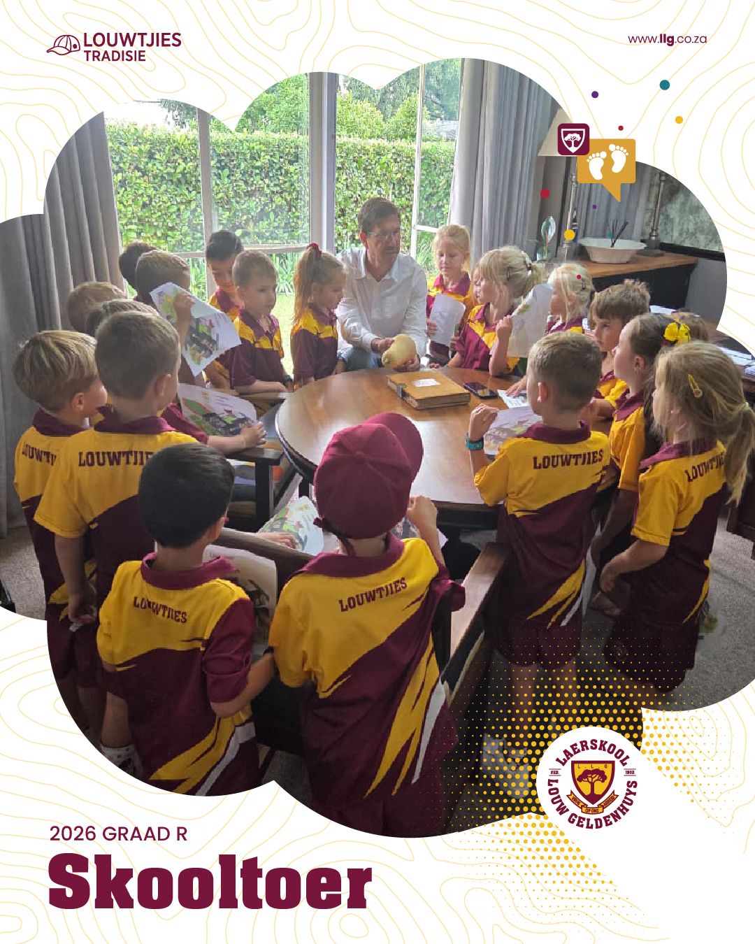 Laerskool - 👣🌟 Graad R Skooltoer 🌟👣 Die Graad R-maats was vanoggend op ...