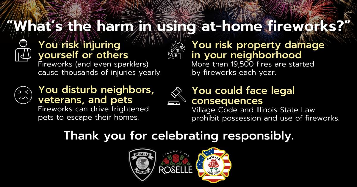 💥The Roselle Police Department... - Roselle Police Department