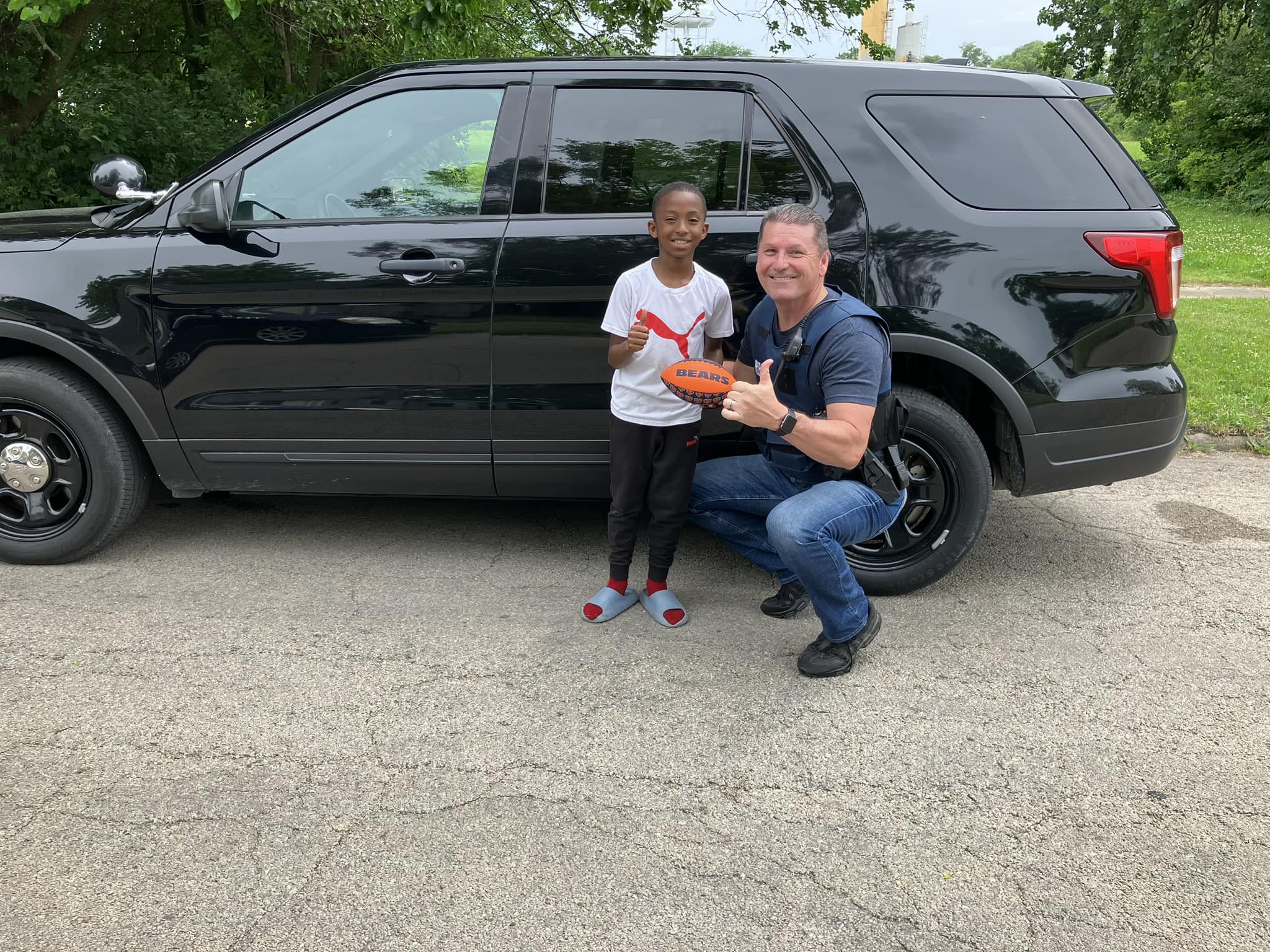While doing field work Supervisor Joe Ewers got the chance to meet this ...