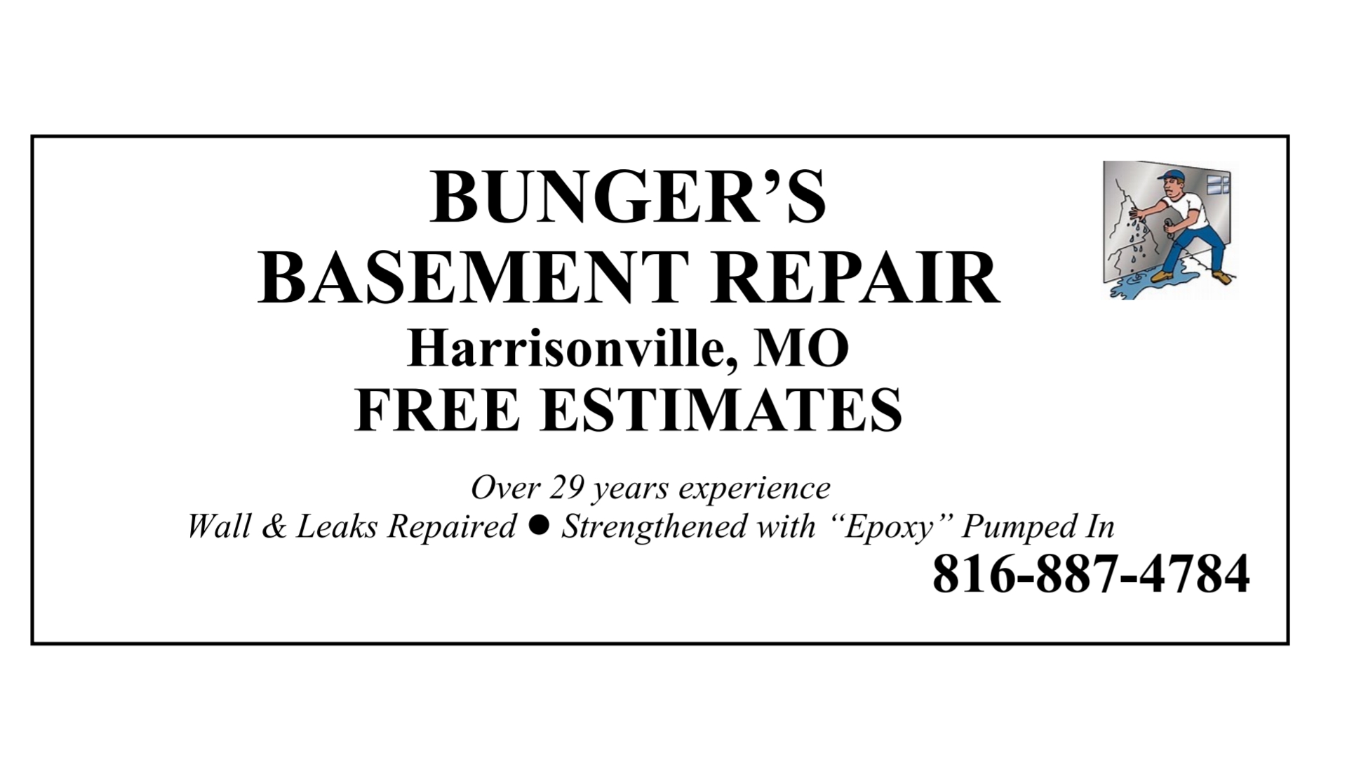 Bunger's Basement Repair Harrisonville MO