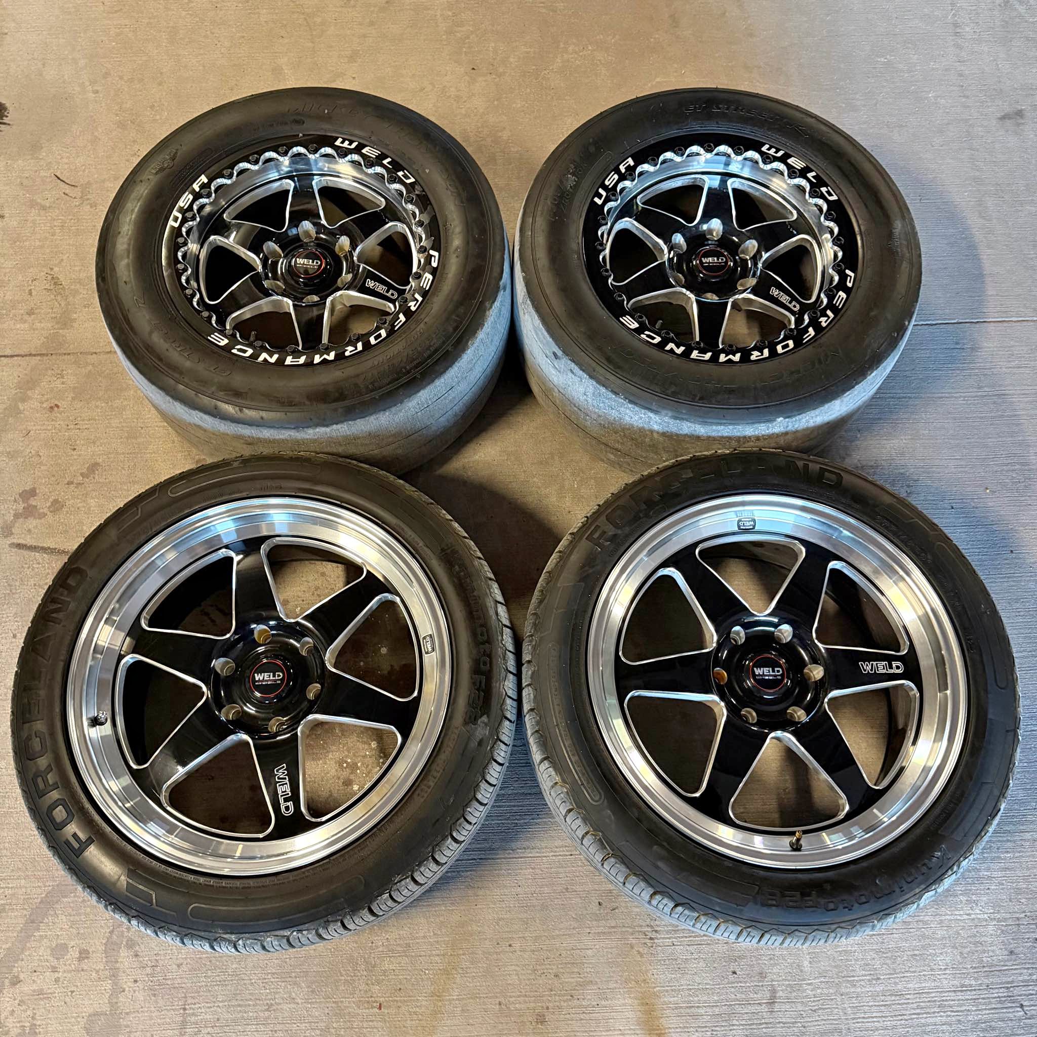 20/17 inch Weld Racing Wheels Ventura setup beadlock 6x5.5 6x139.7 ...