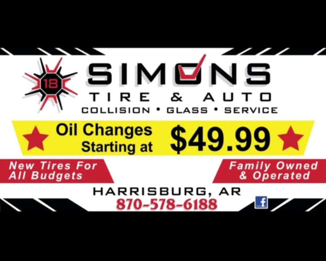 Simons Tire & Auto Shop | Harrisburg AR