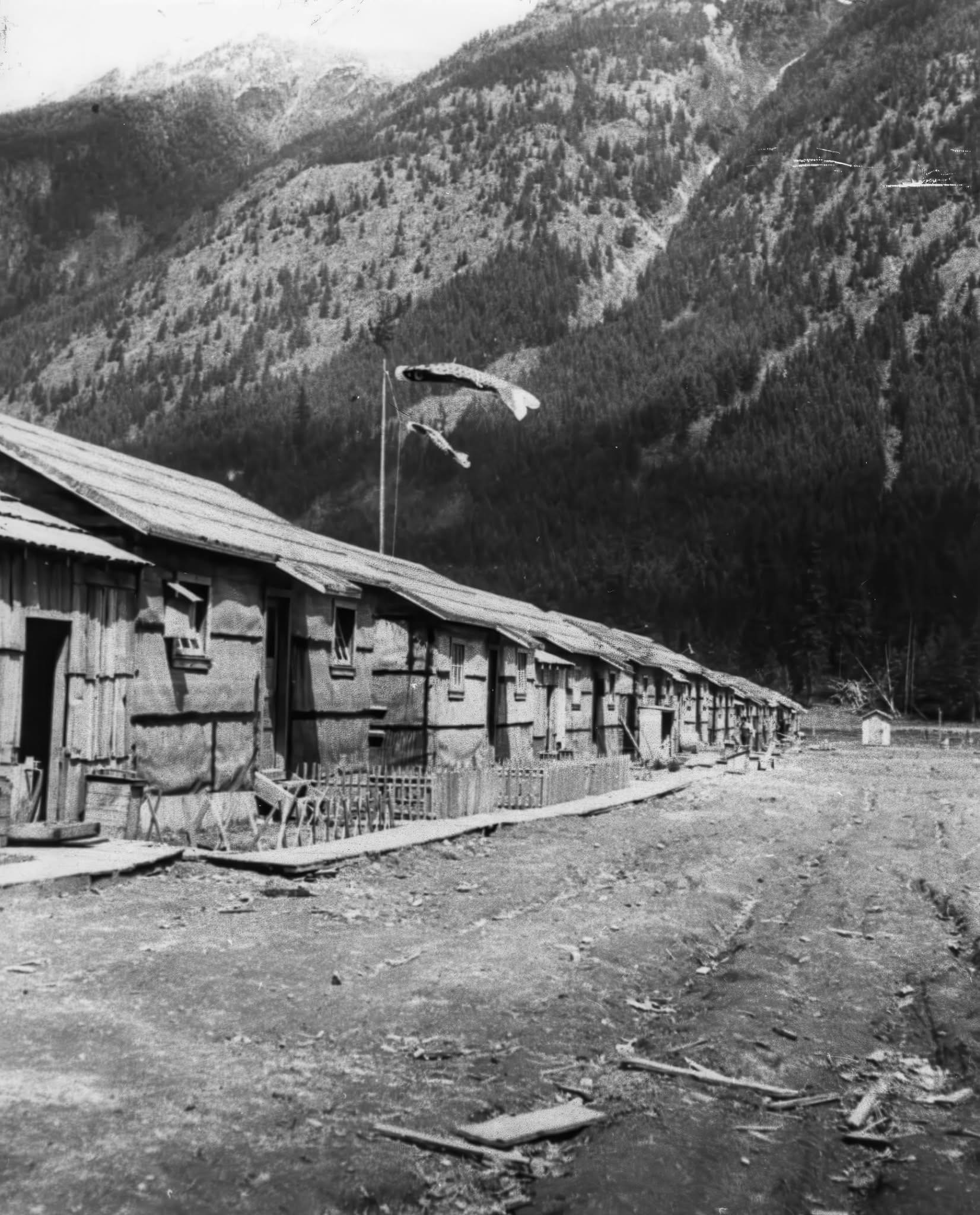 Old - The Tashme Internment camp for the incarceration of people of ...