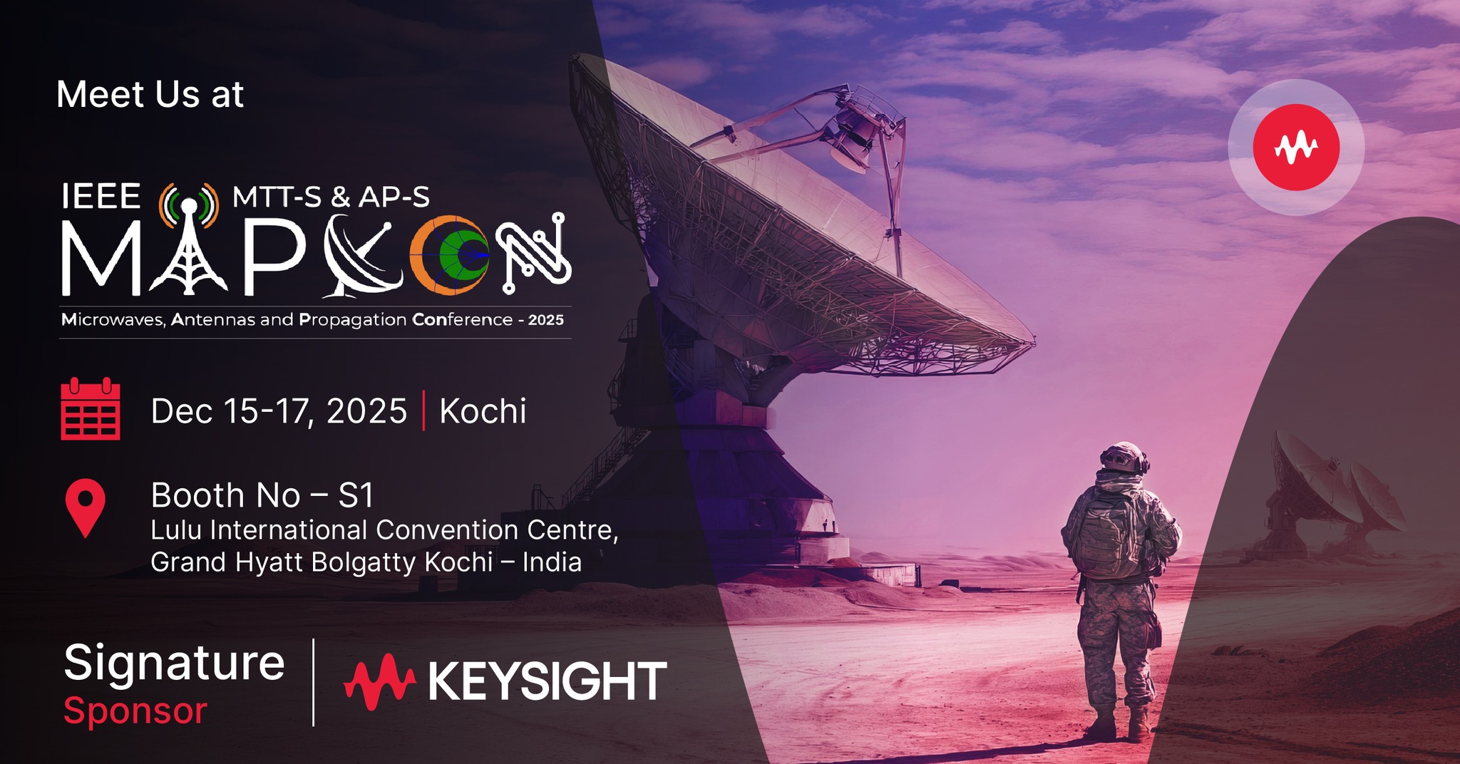 Keysight - Keysight is heading to MAPCON 2025, bringing deep expertise ...