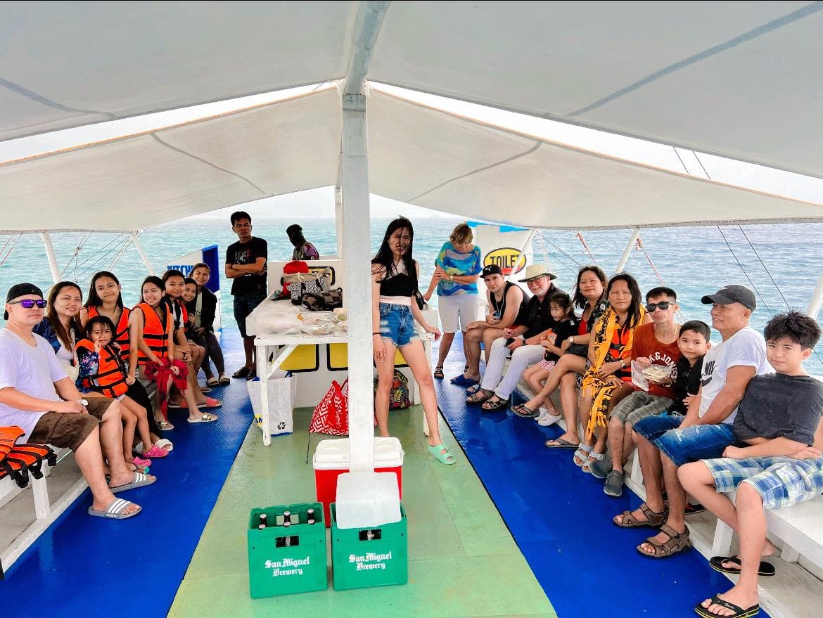 Our VIP Guest for today. A... - Mactan Island Hopping TOUR