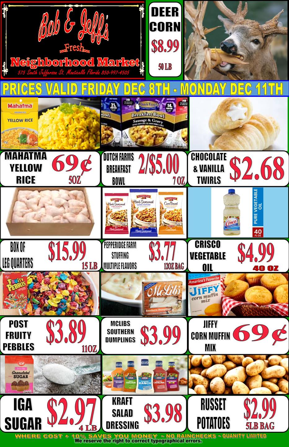 Bob & Jeff's Neighborhood Market Monticello, FL