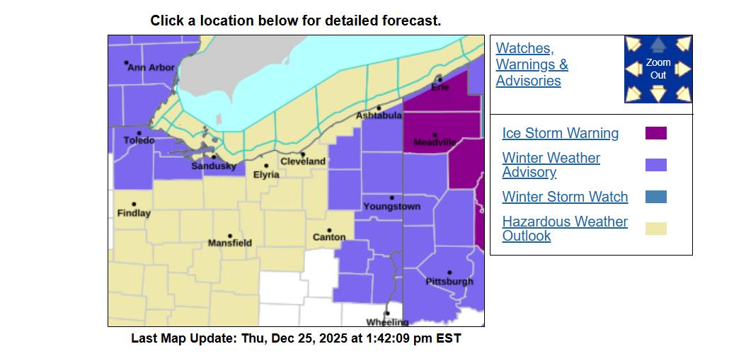 ⚠️ WINTER WEATHER ADVISORY... - Northeast Ohio Storm Center | Facebook