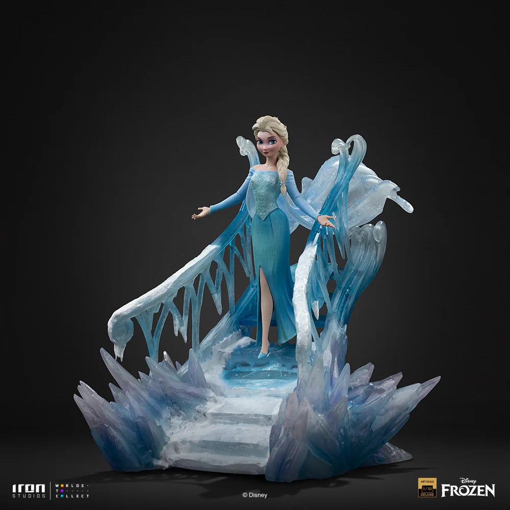 DOJO - *** Iron Studio *** Elsa DX Art Scale 1/10 Statue (Frozen) •ราคา ...